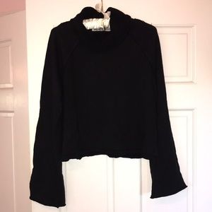 Michael stars reversible turtleneck bell sleeves